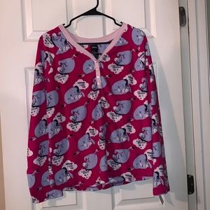 💕DISNEY EEYORE COZY FLEECE PAJAMAS SET💕